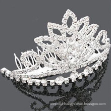 wholesale crystal hair accessories tiara france hair clips